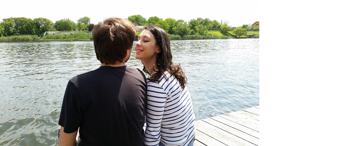 Couple On Lake 1